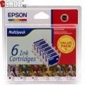 Комплект из 6 картриджей Epson Stylus R200/300/RX500/600 T04874010